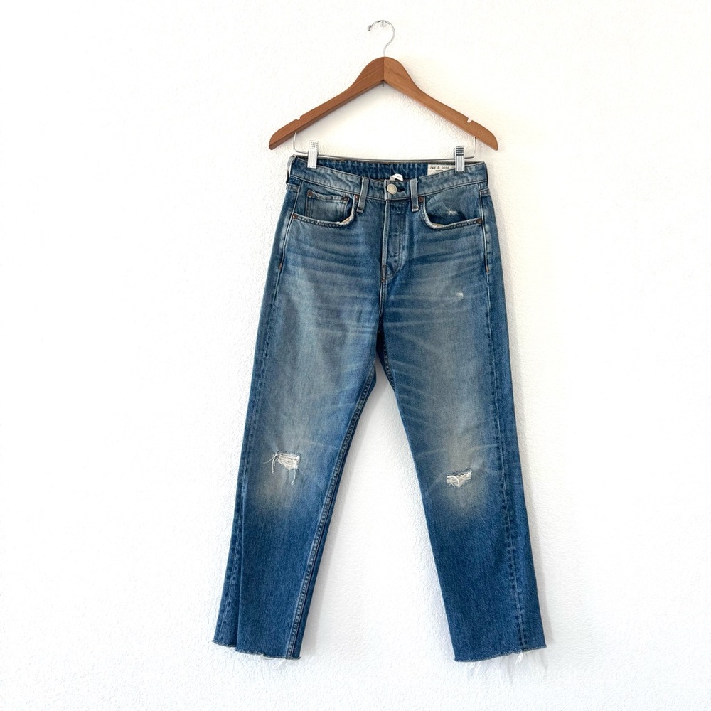 Rag & Bone Maya High-Rise Ankle Slim Jeans